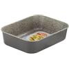 Mamù Teglia Sfornatutto Alluminio antiaderente (29x25cm) HAPPY STONE Grigio