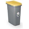 Stefanplast Pattumiera differenziata (25Lt) HOME ECO SYSTEM Giallo 70740