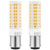 Akynite Lampadina LED B15d 10W Luce Calda 3000K, 900LM, Equivalente a Lampadina Alogene