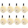 8 Pcs Ruote Per Girelli Ruota Girevole Del Passeggino Piroettanti Girello