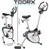 TOORX BRX FLEXI Cyclette magnetica richiudibile con funzione voga