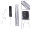 1 Impostare il tubo in mesh in acciaio inox BBQ Esagono BBQ Smoker Accessorio