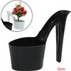 Vaso di forma di tacco speciale Vaso di fiori Vaso da donna Forma di scarpe