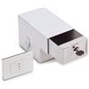 Technomax Cassaforte invisibile a chiave incasso muro (11x18x12,5cm) SECUR MAGIC