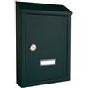 Alubox Cassetta posta con tettuccio (21,5x6,5x30,5cm) PRIMA Nero 29PRIMANE