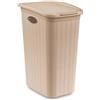 Stefanplast Porta biancheria Plastica (36Lt) ELEGANCE Cashmere 30514