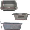LUNAWAY CAST IRON Cassetto porta raccolta cenere 30x20 e 24x19 Camino e stufa con griglia in ghisa
