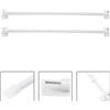2 Pcs Extendable Rod Bastoncini Tende Tubo Allungabile Asta Della Bagno