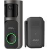IMOU, DB2S 2K QHD Ricaricabile Campanello Connesso, Nero