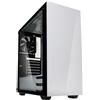 Kolink Case STRONGHOLD Midi Tower Bianco per Gaming con Pannello in Vetro