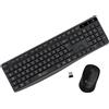 TECHMADE TM-KM001 - Set wireless tastiera italiana + mouse per scrivania