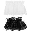 2 Pairs Guanti Da Donna Maniche Lolita Di Pizzo Senza Dita
