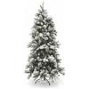Galileo Casa 2411825 Albero Natale Xmas, PVC, Bianco/Argento, 120x120x210 cm