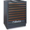 Beta Tools Modulo cassettiera fissa 8 cassetti BETA C45PRO M8 per arredamento Beta