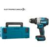 MAKITA DHP489ZJ avvitatore percussione 18v brushless 13mm 110Nm solo macchina...