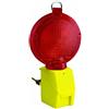 Velamp Lampeggiatore stradale a 2 LED - Sensore crepuscolare - Modalità fissa o intermittente - Alta visibilità Giorno/Notte, Resistente agli agenti atmosferici - Funziona a batteria - Luce rossa