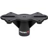 Proel KP330V2 Flangia adattatore vite bloccante x casse con diametro 35 mm, Nero
