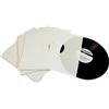 McDAISON 100pz BUSTA INTERNA BIANCA con fori per DISCHI LP 33 giri 12 mix vinile