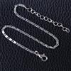 Moda oro catena sottile caviglia fascino cavigliera gamba bracciale piede