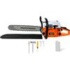 TANIASHOP Motosega a scoppio 52cc lama 50cm professionale per legna giardino