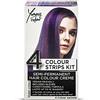 Stargazer Yummy Kit di strisce per tinta semi-permanenti, per capelli