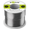 Goobay 40845 - Stagno per saldatura senza piombo, ø 1, 0 mm, 250 g, con una percentuale di argento (Ag) dello 0, 3%