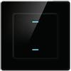 AVATTO Smart Light Switch WiFi Avatto N-TS10-B2 2 Way TUYA (black)