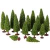 WINOMO Alberi Paesaggio Giardino Finti Mignon Modellini Albero Piccoli