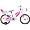 ATALA TEDDY GIRL 16" BIANCO/FUXIA