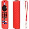 Custodia Silicone per Fire TV Stick4K Telecomando Leggera Antiurto Cover con Imp