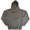 Bitcruncher Nirvana Inverse Happy Face ufficiale Felpa con Cappuccio