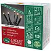 Konstsmide 6350 - 820 catena luminosa a micro LED/per interni (IP20)/certificato VDE/24 V trasformatore interno/10 diodi ambra/cavo nero