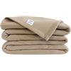 Poyet Motte Made In France Poyet Motte POLECO - Coperta in Pile di Poliestere, 240 x 260 cm, Colore: Sabbia