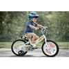 Dino Bikes Bicicletta Rotelle per Bambini 16" Furry Fun Bianco Porta Borraccia