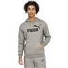 PUMA Essentials Big Logo Fleece Hoodie Big & Tall Felpa con Cappuccio Uomo