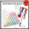 Ohuhu Honolulu Series 48 Pastel Alcohol Marker Brush Set audace