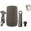 Vacuvin Vacu Vin Set vino Host 4 pezzi colore grafite
