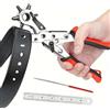PINZA FUSTELLATRICE FORATRICE PER CINTURE SCARPE OCCHIELLO BUCA FORARE CINTURA