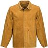 Portwest Giacca Saldatura in Pelle Taglia: L, Colore: Marrone chiaro SW34TARL