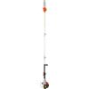 VEVOR Troncatrice a Gas per Alberi a 2 Tempi da 43 cc Troncatrice a Catena per Taglio con Barra di Taglio da 25,4 cm Tagliasiepi a Batteria con Testa Girevole, Estensibile da 2,11 m a 3,61 m
