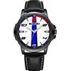 Stilecorse Orologio da Polso Moto al Quarzo fan art Suzuki GSX-R 1000 Heritage Stripe Sport