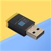Wi-Fi Adattatore USB Scheda di rete Antenna WiFi Trasmettitore Mini USB Router