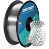 Does not apply Filamento PLA 1,75 Mm, Stampante 3D PLA Filamento 1 Kg Spool (Trasparente)