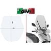 GIVI PARABREZZA trasparente 54x49 cm HONDA SH 125-150 2020 2021 2022 2023 2024 2025