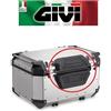 GIVI Schienalino per Bauletto OBK58A e OBK58B moto, Nero Givi E158