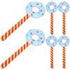 6 ciambelle gonfiabili: palloncino per feste a forma di ciambella da 80 cm/32