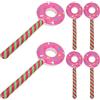 6 ciambelle gonfiabili: palloncino per feste a forma di ciambella da 80 cm/32