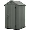 Keter Darwin casetta verde capanno box da giardino porta utensili varie misure