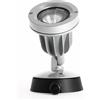 Koala 1537 Faretto Alogeno, 50-230 V, Colore: Argento Metallico