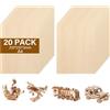 Does not apply 20 Pezzi A4 Compensato Di Tiglio,300 X 210 X3.5 Mm Compensato Multistrato,Compen